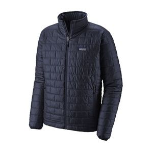 NWOT-Patagonia Men's Nano Puff Jacket -Large-Navy